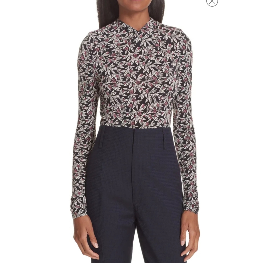 Isabel Marant ÉTOILE Trend Fold Neck Top size 34/ XS